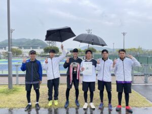 【ソフトテニス部】備中支部総合体育大会ソフトテニス競技の部備西地区学校対抗戦（団体戦）