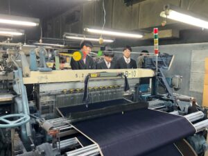【グリーンライフコース１年生】織物工場見学