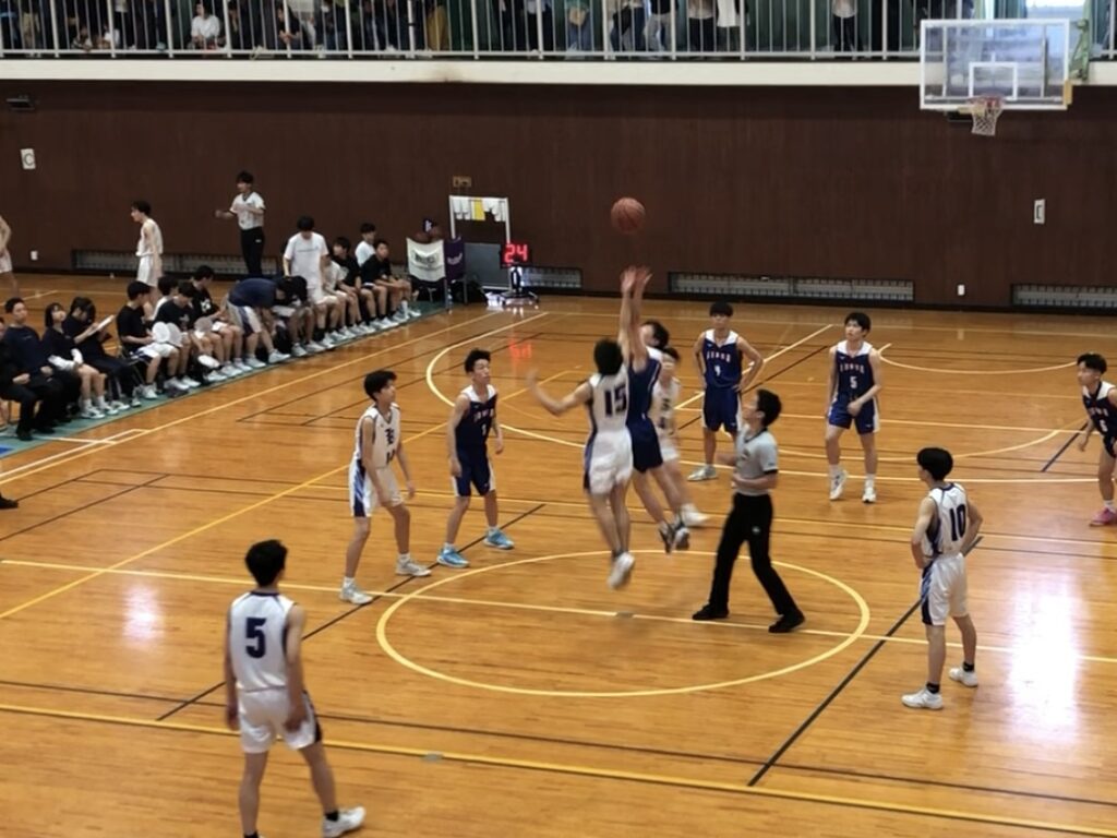 【男子バスケットボール部】総体予選
