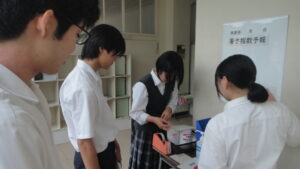 【保健委員会】暑さ指数の掲示物作成