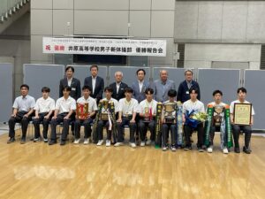 【男子新体操部】井原市長表敬訪問を行いました！