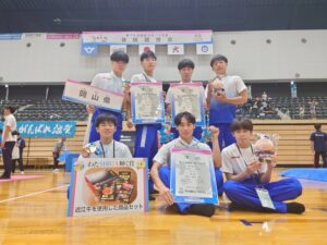 【男子新体操部】　国民スポーツ大会　総合優勝！