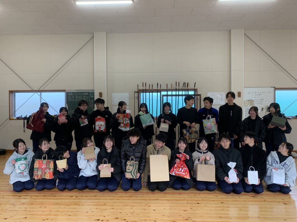 【弓道部】クリスマス射会をしました！