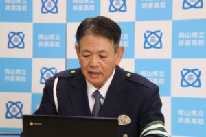 令和７年度　３学期　始業式＋交通講話