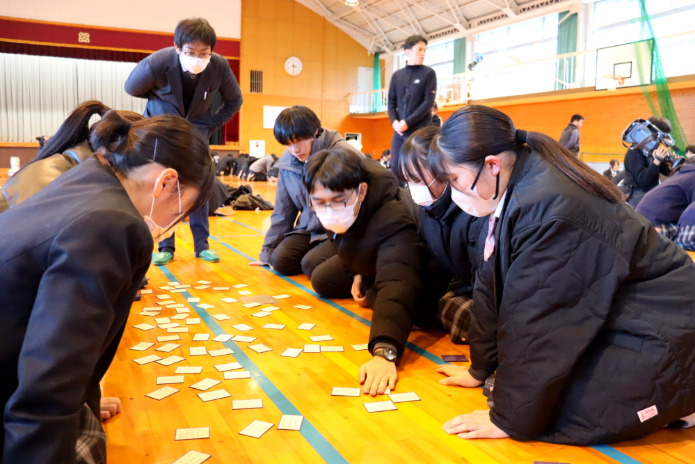 新年恒例の百人一首大会が行われました！