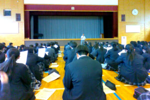 日本学生支援機構奨学金申し込み説明会を実施しました。