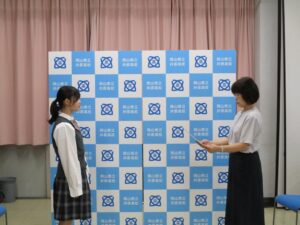 令和8年度　生徒会役員認証式