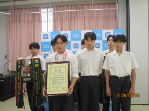 ２学期始業式・表彰報告・新体操部男子　国スポ壮行式・着任式