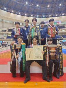 快挙！男子新体操部　インターハイ団体で２年連続９度目の全国優勝！